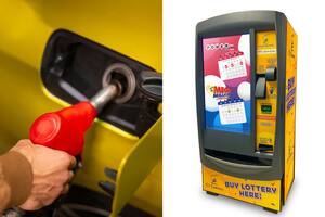 Compraron el ticket ganador durante una parada para cargar combustible y obtuvieron US$50.000