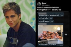 Compró zanahorias online y por un error, le llegó una carga exuberante