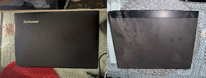 Computadoras portátiles secuestradas en los domicilios allanados; serán peritadas para analizar comunicaciones y registros