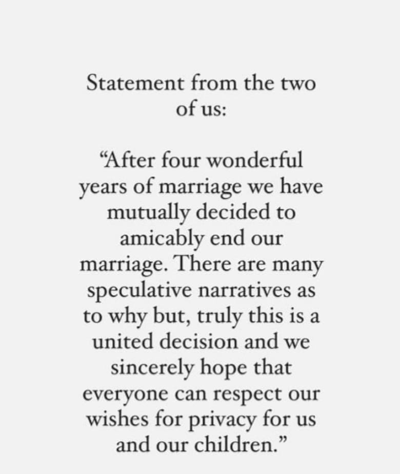 El mensaje acerca de la separación entre Sophie Turner y Joe Jonas. Foto: Instagram @sophiet