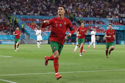 Con 14 festejos, Cristiano Ronaldo se convirtió en el máximo goleador de la historia de la Eurocopa