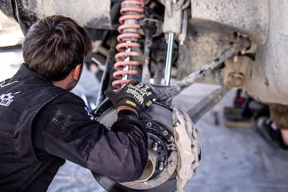 Con 20 años fue jefe de equipo de una unidad de Polaris en el Rally Dakar