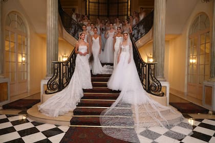 Con 36 pasadas, se presentó la colección de novias de alta costura "Yes, I do 2024" 
