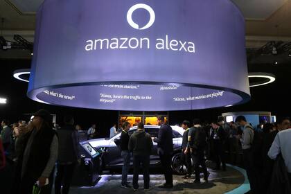 Con Alexa, Amazon también estuvo presente en el universo de dispositivos y servicios que se presentaron en la feria CES de Las Vegas