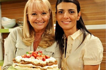 Con Alicia Gallach, de Súper Express, el programa de Utilísima que hizo populares sus recetas sin gluten.