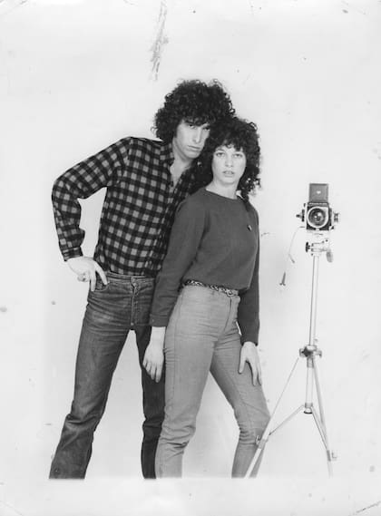 Con Andrés Calamaro, su gran amor: "Me enamoré de él perdidamente y a primera vista"