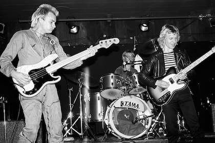 Sting, Andy Summers y Stewart Copeland, en 1978