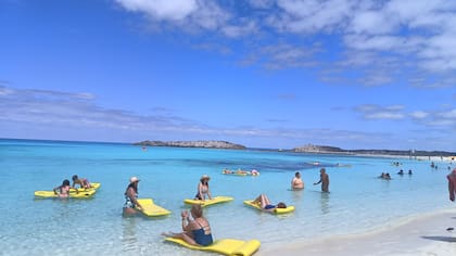 Con arena fina y agua transparente, Great Stirrup Cay es la isla privada en Bahamas para disfrutar de un día de playa