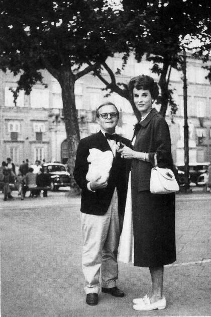 Babe Paley, junto con Truman Capote