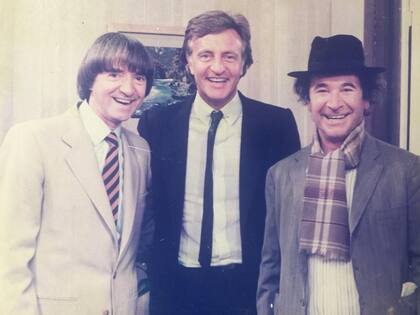 Con Carlitos Balá y Minguito