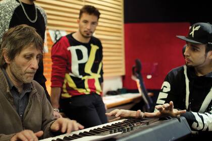 Con Claudio Cardone, uno de los invitados de L.H.O.N. Foto de Ivan Pierotti