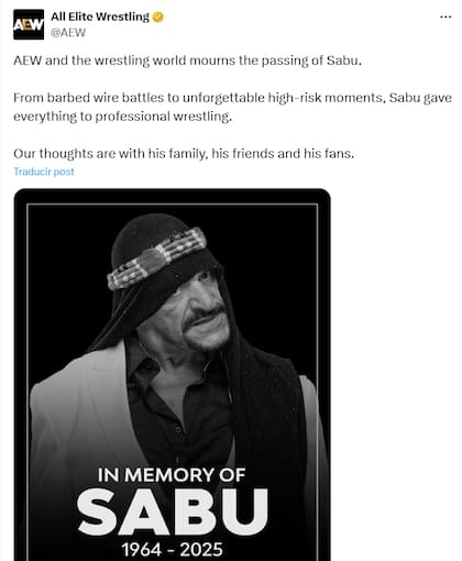 Con combates memorables contra figuras como Rey Mysterio y John Cena, Sabu demostró que el riesgo podía convertirse en arte dentro del cuadrilátero