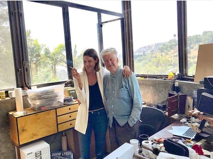 Con David Lynch