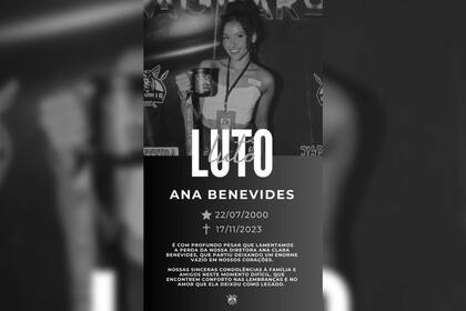 Con dolor, despiden a Ana en redes sociales (Foto Instagram @atleticavalhalla)