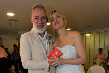 "Con el diario del lunes siento que todo lo que nos pasó, lo que nos llevó a separarnos y a reencontrarnos, lo que nos sucedió a los dos íntimamente, es parte de una misma evolución", dice la actriz y conductora