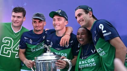 Con el equipo de La Natividad-La Dolfina