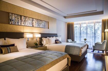 Con el Family Plan que el hotel organizó para estas vacaciones de invierno, es posible compartir la habitación con niños sin cargo.