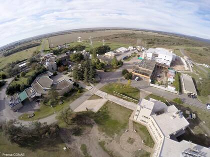 El Centro de Control de Misión de la Conae
