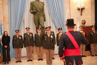 Ascienden a militares que habían sido discriminados durante el kirchnerismo