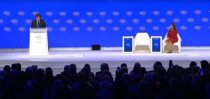 Con fuertes críticas a Davos, Milei dijo que la Argentina es un ejemplo y apuntó al wokismo: “Es un cáncer que hay que extirpar”
