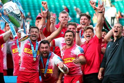 Con Harlequins, Landajo se consagró campeón de la Premiership inglesa en 2021