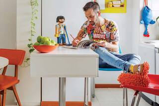 Deco low cost. Un depto de 36m2 con muchas ideas para mantener en orden la casa