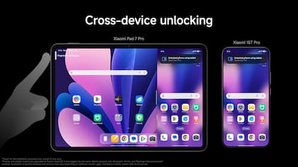 Con HyperOS 3 es posible desbloquear dos dispositivos cercanos (y con el mismo usuario en ambos) con un solo gesto