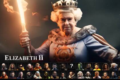 Con IA incorporaron a los famosos en un ficticio juego (Captura video)