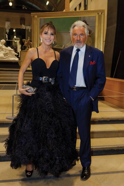 Con Jean- Paul
Enthoven están juntos hace
catorce años.