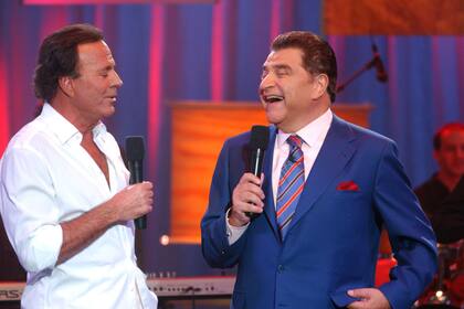 Con Julio Iglesias