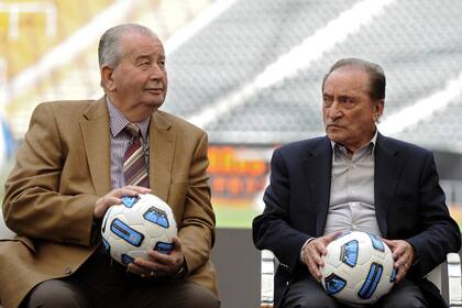 Con Julio Grondona: formaron una sociedad histórica en el fútbol sudamericana. A los dos los alcanzó la investigación sobre el Fifagate