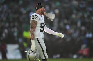 Con la 1ra selección en juego, Raiders dejan fuera al lesionado Maxx Crosby contra Giants