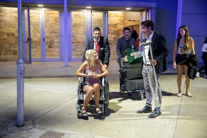 Con la ayuda de la Agencia Ncional de Seguridad Vial ANSV, volvió almpais Yésica Samoiloff, joven argentina atropellada en Cancún.