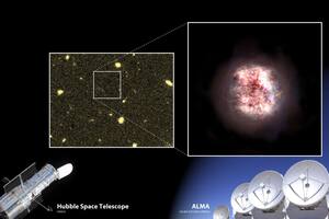 Descubren dos nuevas galaxias "previamente invisibles" en el universo más distante