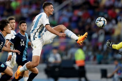 Con la camiseta argentina, Alejo Véliz convirtió tres goles en cuatro partidos en el Mundial Sub 20