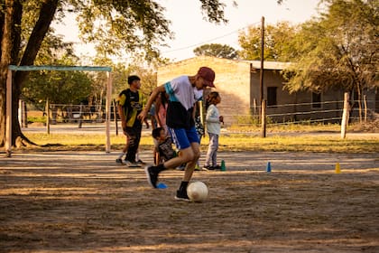 "Con la Copa del Monte, pude conocer a muchos chicos que están en la misma situación que yo. Es muy lindo, me hace sentir parte de la comunidad", dice Josías