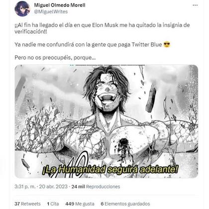 Con la desaparición de las marcas de desaparición en Twitter hubo memes para todos los gustos