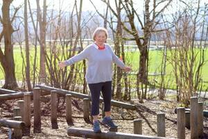 Con la edad, todos vamos perdiendo el equilibrio