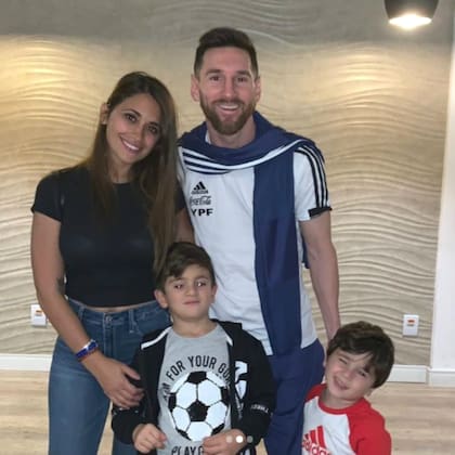 Con la familia en Brasil: otro cumpleaños de Messi en la selección