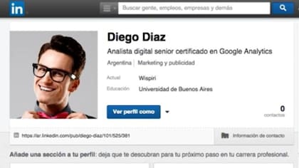 Con la inteligencia artificial podrá crear su biografía automáticamente (Foto: LinkedIn)