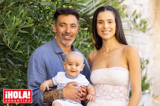 Pocho Lavezzi y Guadalupe Tauro presentan a Vittorio y hablan de amor y de la etapa más difícil del ex futbolista