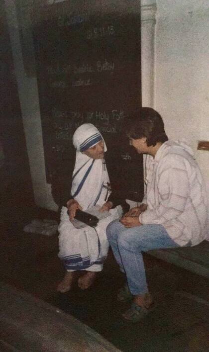 Con la Madre Teresa