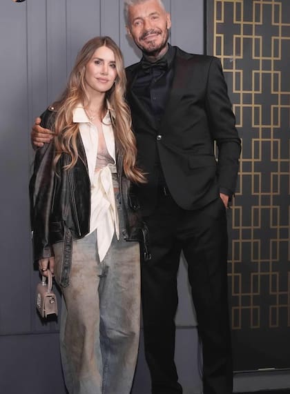 Con la mayor de sus herederos, Micaela.