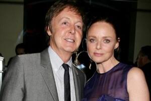 Con la nena...Paul McCartney y su hija, Stella, en una gala especial realizada en Nueva York.