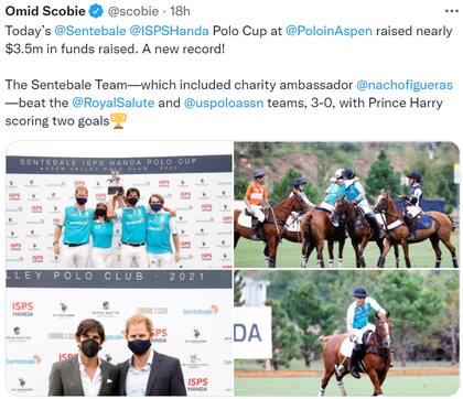 Con la presencia del príncipe Harry lograron recaudar más de 3,5 millones de dólares.