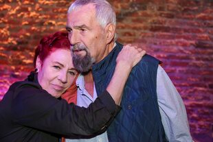 Con la reconocida diseñadora de vestuario, artista plástica y escenógrafa Renata Schussheim.