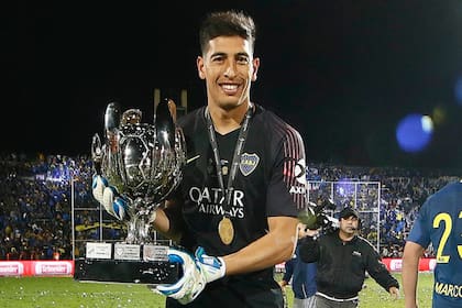 Con la Supercopa, feliz. Y en Mendoza, su tierra.