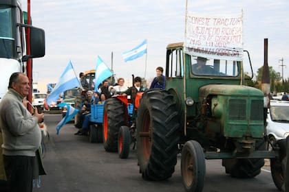 Con las movilizaciones, como en Gualeguaychú, el campo buscaba llevar su mensaje a la sociedad