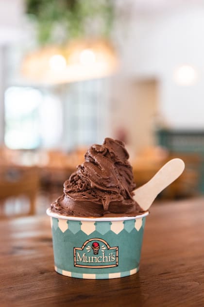 Con leche de vaca Jersey, los helados de Munchi's son extra cremosos.