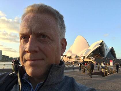 Con los años y por trabajo, Diego se transformó en un viajero frecuente.